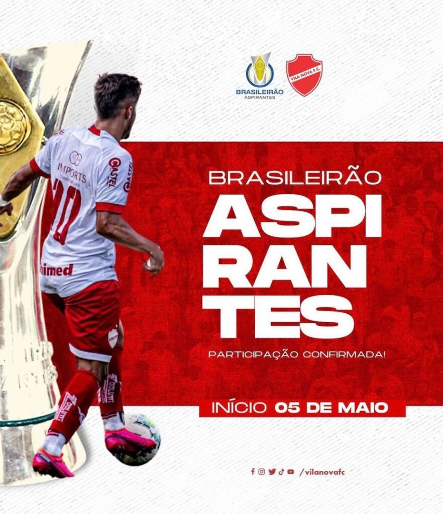 Imagem Ilustrando a Notícia: Vila Nova disputará o Campeonato Brasileiro de Aspirantes em 2022