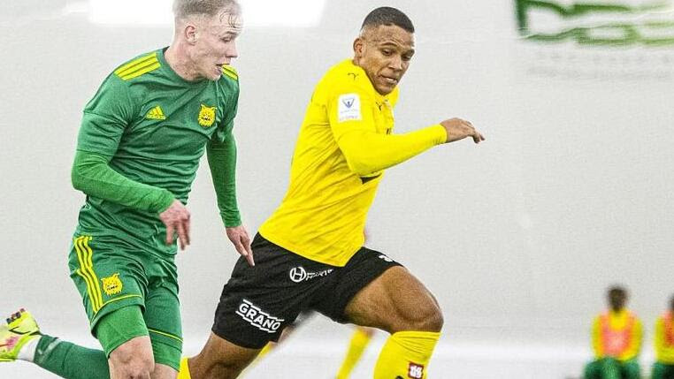 Imagem Ilustrando a Notícia: Com gol na estreia, Gabriel Bispo é peça fundamental do KuPs na Veikkausliiga