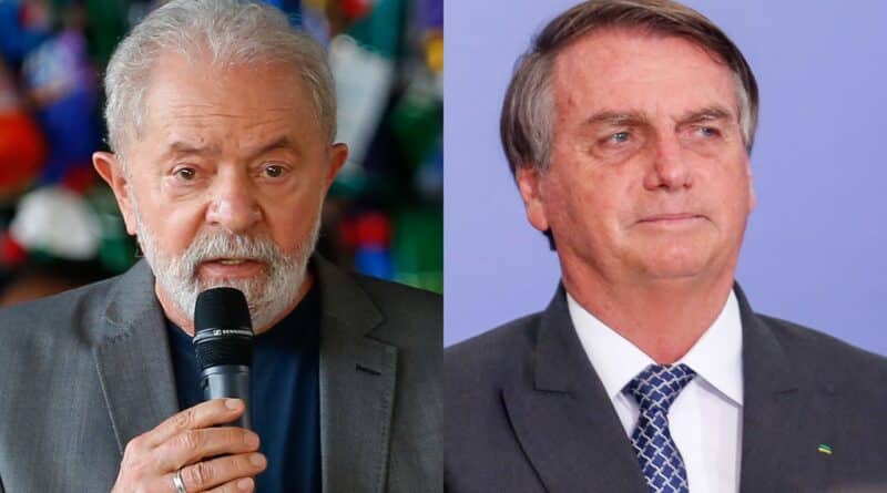 Imagem Ilustrando a Notícia: Lula tem 44% contra 32% de Bolsonaro em pesquisa XP/Ipespe