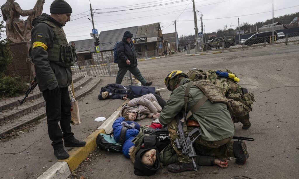 Imagem Ilustrando a Notícia: Mais de 3 mil civis morreram durante conflitos na Ucrânia após invasão russa, diz ONU