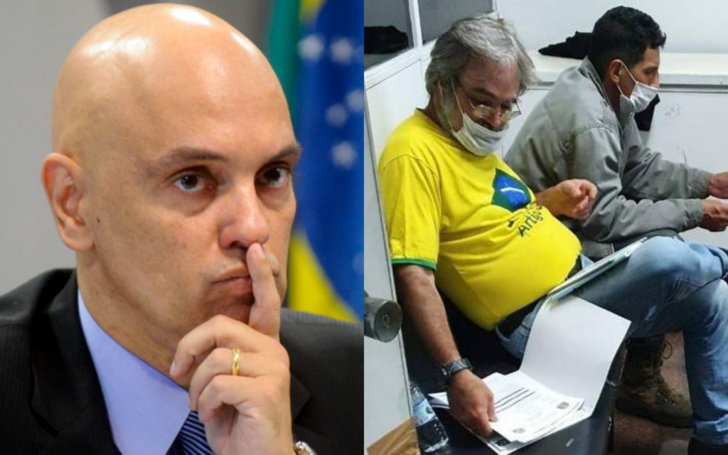 Imagem Ilustrando a Notícia: Justiça condena bolsonaristas que chamaram Moraes de “ladrão” e “veado”