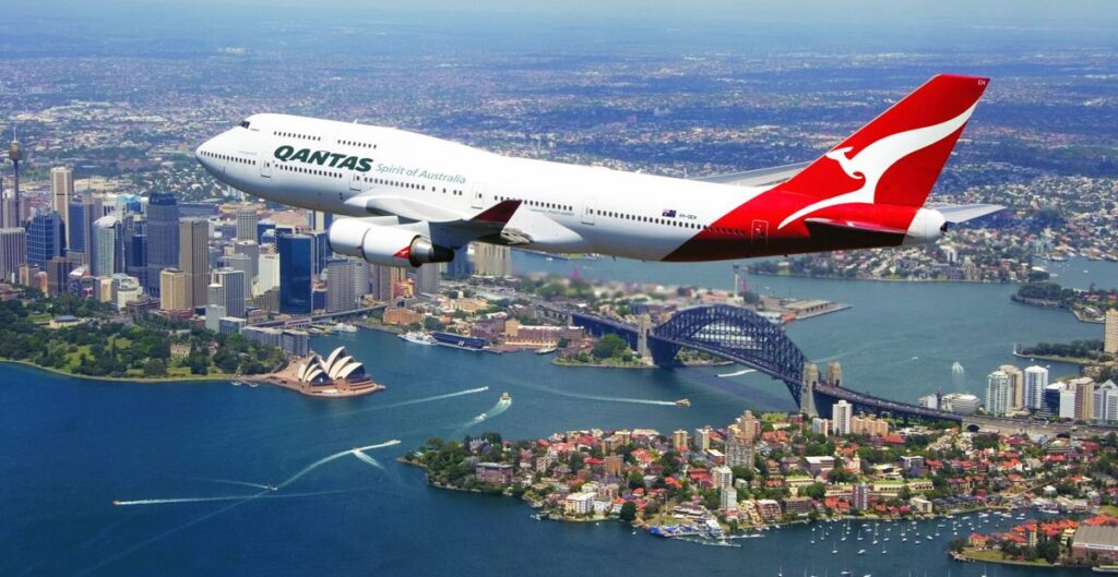 Imagem Ilustrando a Notícia: Voo mais longo do mundo vai ligar Sydney a Londres em 20 horas; confira como será o trajeto