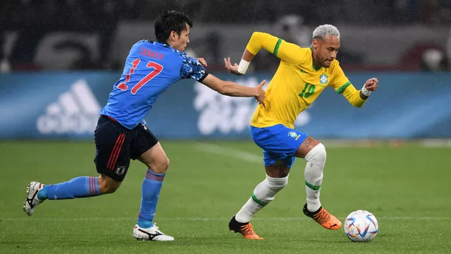 Imagem Ilustrando a Notícia: Neymar marca de pênalti e Brasil vence Japão em amistoso