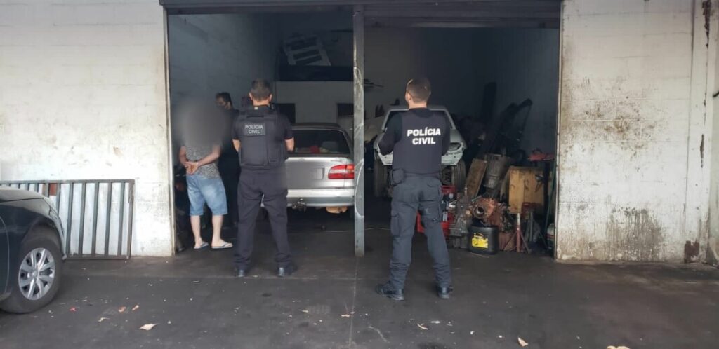 Imagem Ilustrando a Notícia: Polícia inicia operação na Vila Canaã e prende 8 suspeitos por revenda de peças automotivas roubadas