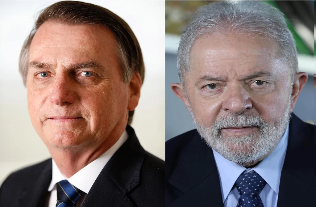 Imagem Ilustrando a Notícia: Bolsonaro declara R$ 2,3 milhões ao TSE; Lula, R$ 7,4 milhões