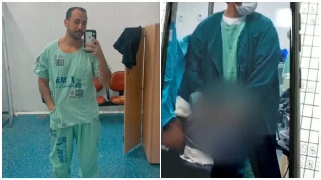 Imagem Ilustrando a Notícia: Médico é preso em flagrante por estuprar paciente que passava por cesárea