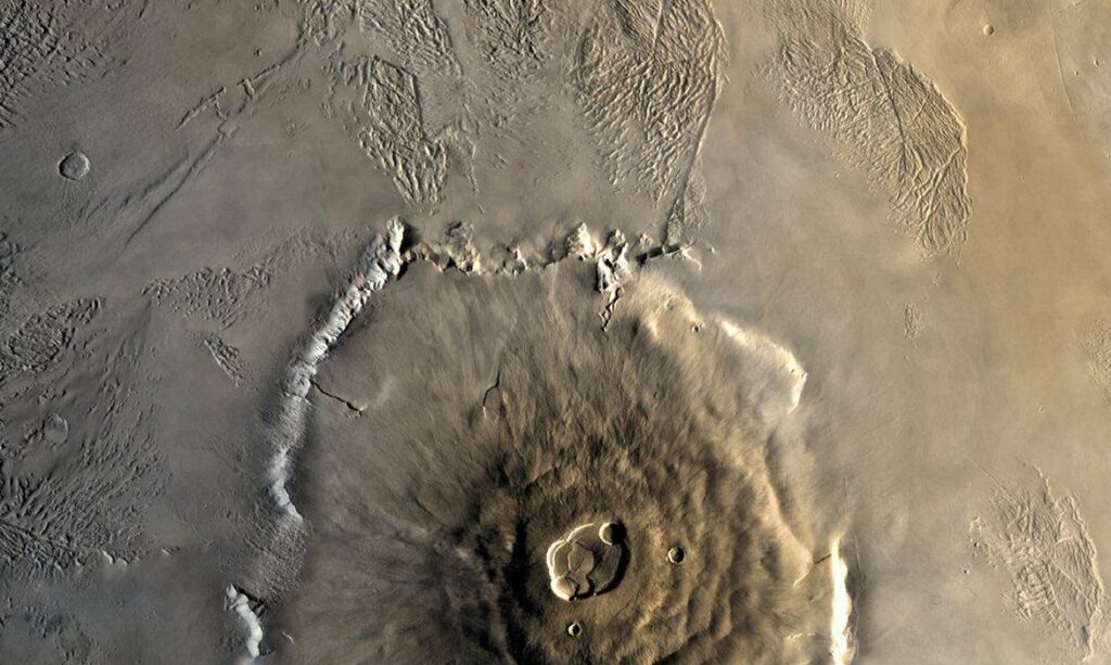 Imagem Ilustrando a Notícia: Sonda chinesa fotografa toda a superfície de Marte