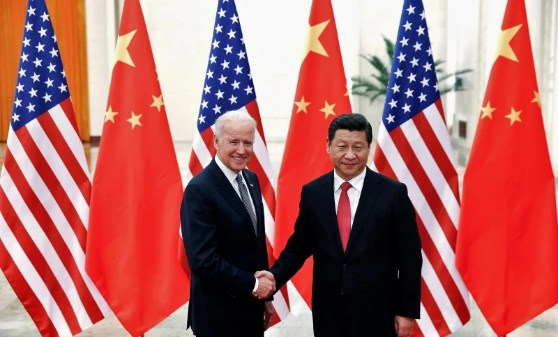 Imagem Ilustrando a Notícia: ‘Se brincar com fogo vai se queimar’, diz Xi Jinping a Joe Biden sobre Taiwan