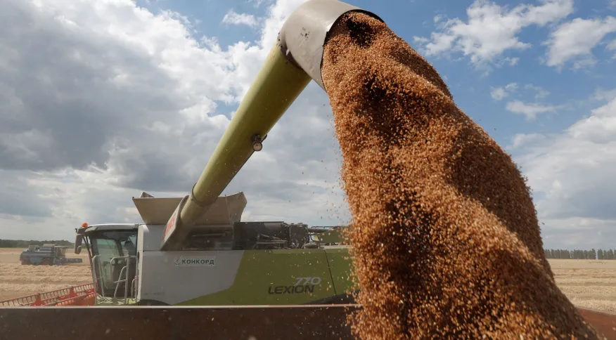 Imagem Ilustrando a Notícia: Ucrânia diz que não assinará acordo para exportação de grãos com a Rússia