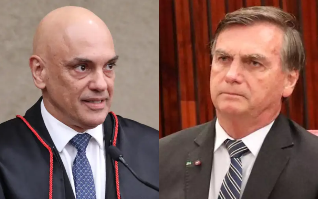 Imagem Ilustrando a Notícia: Moraes é aplaudido de pé após defender democracia e sistema eleitoral, mas Bolsonaro não reage; veja o vídeo