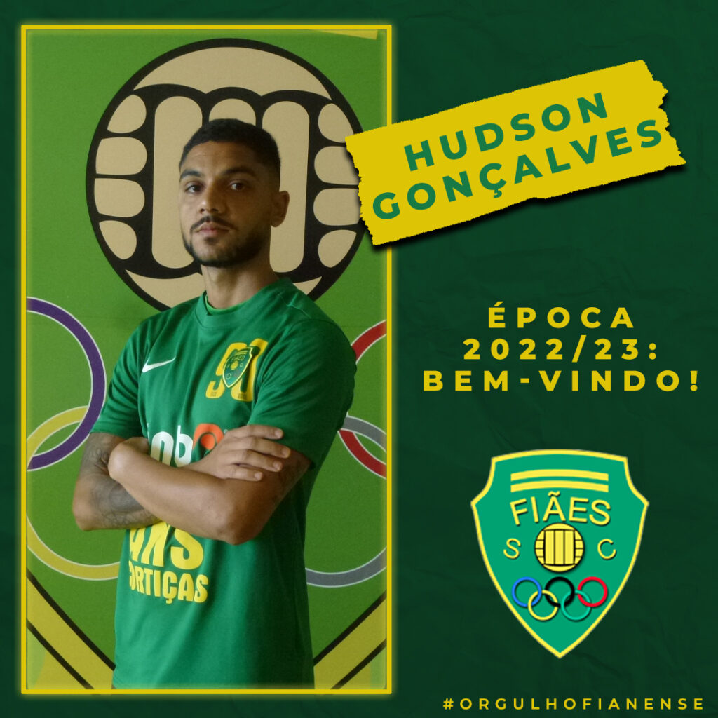 Imagem Ilustrando a Notícia: Ex-Fluminense e Cruzeiro, Hudson Gonçalves é anunciado como reforço do Fiães, de Portugal