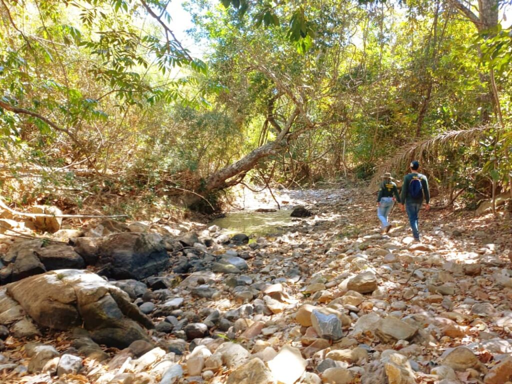 Imagem Ilustrando a Notícia: Barreiras de captação de água são encontradas no Rio Bacalhau, interior de Goiás