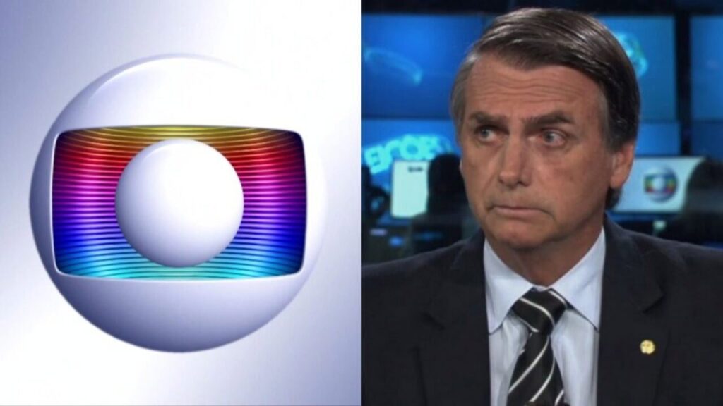 Imagem Ilustrando a Notícia: Rede Globo nega pedido de entrevista de Bolsonaro ao Jornal Nacional