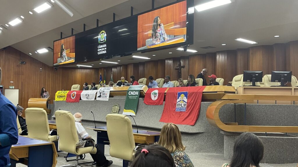 Imagem Ilustrando a Notícia: Câmara de Goiânia discute violação de direitos humanos da população em situação de rua