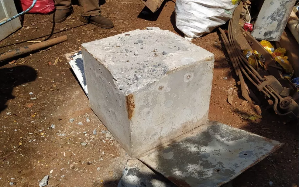 Imagem Ilustrando a Notícia: Especialistas concluem que bloco de concreto não emite radiação