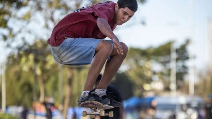 Imagem Ilustrando a Notícia: Goiânia recebe segunda etapa do Circuito Goiano de Skateboard Street 2022; veja como se inscrever