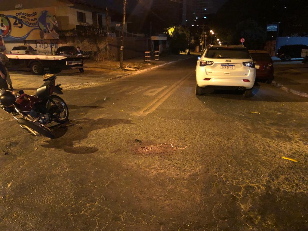 Imagem Ilustrando a Notícia: Acidente em Goiânia deixa motociclista em estado grave