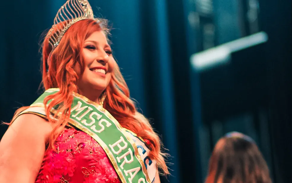 Imagem Ilustrando a Notícia: Goiana celebra vitória do Miss Brasil Plus Size e fala e incentiva mulheres ‘fora do padrão’: ‘Não desistam dos seus sonhos’