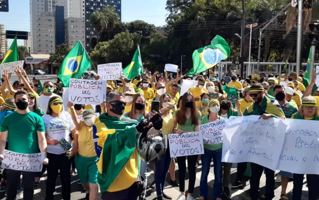 Imagem Ilustrando a Notícia: Conservadores convocam manifestações de 7 de setembro em Goiânia