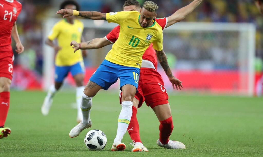 Imagem Ilustrando a Notícia: Contra Sérvia, Brasil faz seu primeiro jogo na Copa do Catar