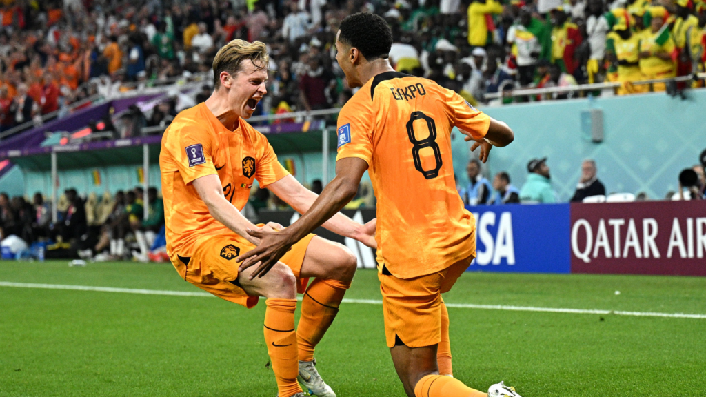 Imagem Ilustrando a Notícia: Holanda estreia com vitória de 2 a 0 sobre Senegal