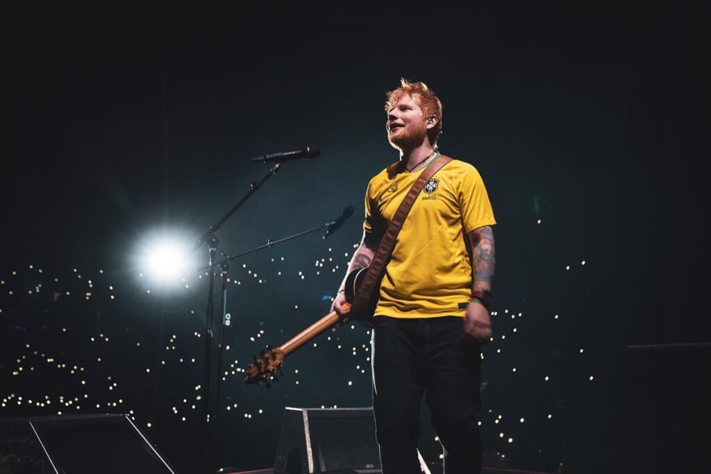 Imagem Ilustrando a Notícia: Ed Sheeran trará turnê ‘Mathematics’ ao Brasil em 2023, diz fonte