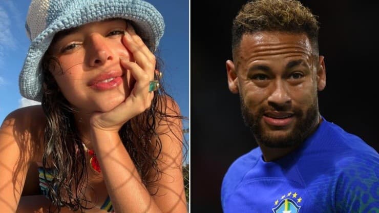 Imagem Ilustrando a Notícia: Bruna Marquezine causa polêmica na web após curtir meme debochando de Neymar; jogador se irrita