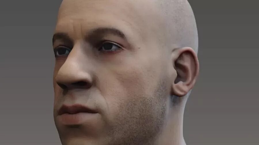 Imagem Ilustrando a Notícia: Imagem do suposto rosto de Adão viraliza após internautas apontarem semelhança com Vin Diesel