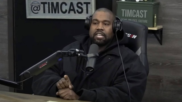 Imagem Ilustrando a Notícia: Kanye West abandona entrevista ao vivo após se irritar com apresentador