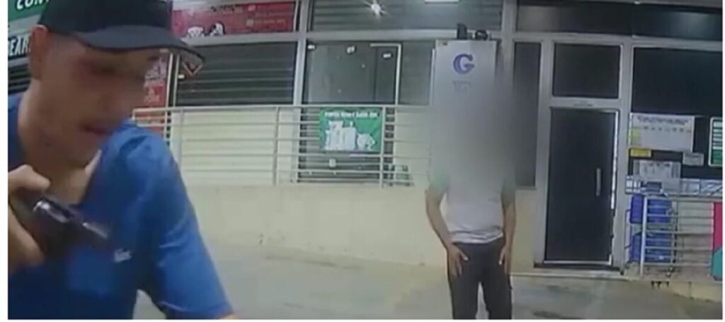Imagem Ilustrando a Notícia: Homem armado rende frentistas e um cliente em posto de combustível, em Aparecida
