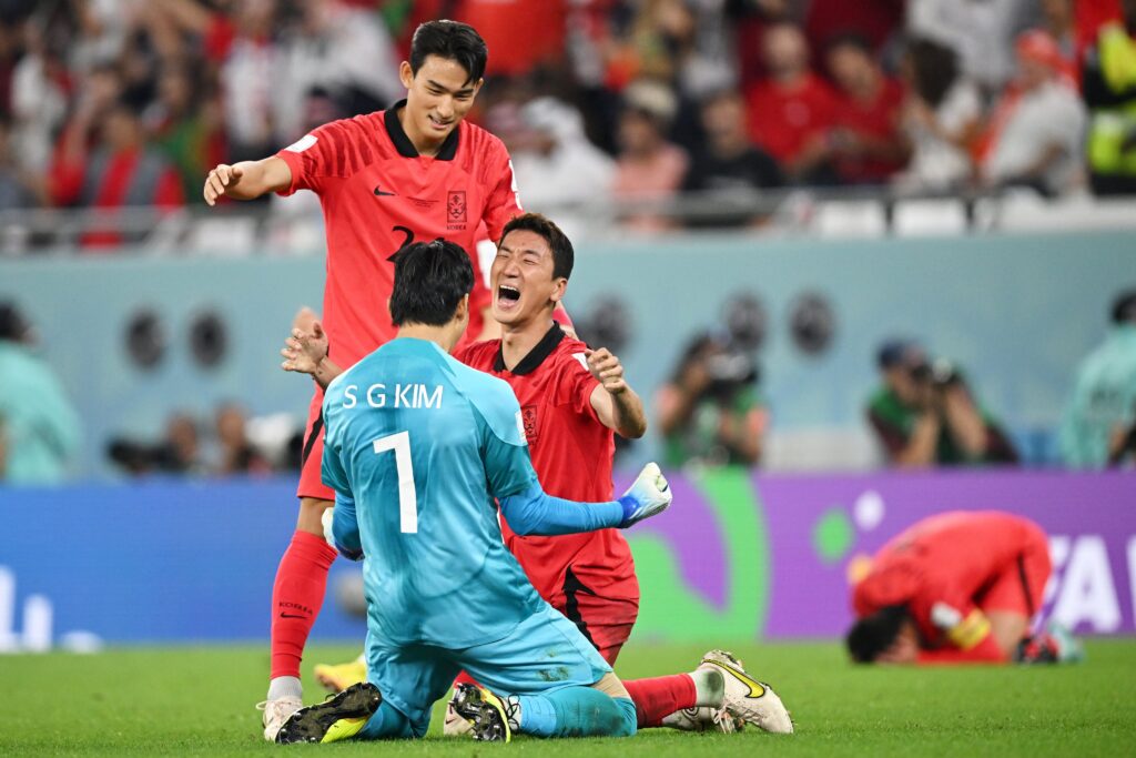 Imagem Ilustrando a Notícia: Coreia do Sul vence Portugal, avança na Copa e pode encarar o Brasil