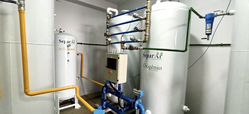 Imagem Ilustrando a Notícia: Usina Produtora de Oxigênio Medicinal é inaugurada nesta quinta-feira em Goiânia