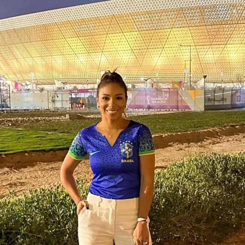 Imagem Ilustrando a Notícia: Belle Silva rebate criticas sobre Brasil ser humilhado pela Argentina na Copa do Mundo