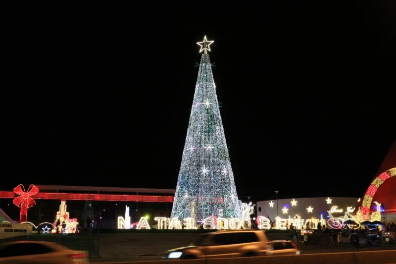 Natal: Confira locais decorados gratuitos para visitar em Goiânia