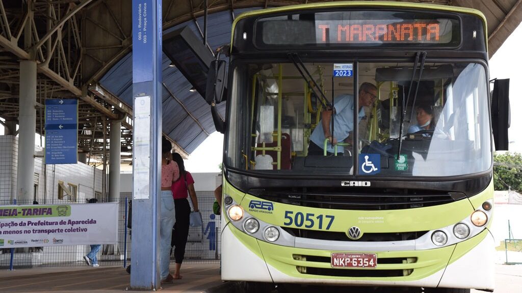 Imagem Ilustrando a Notícia: Terminal Maranata passará a receber benefício da meia-tarifa, em Aparecida de Goiânia