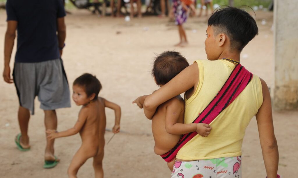 Imagem Ilustrando a Notícia: Roraima alertou União sobre desnutrição de crianças Yanomami