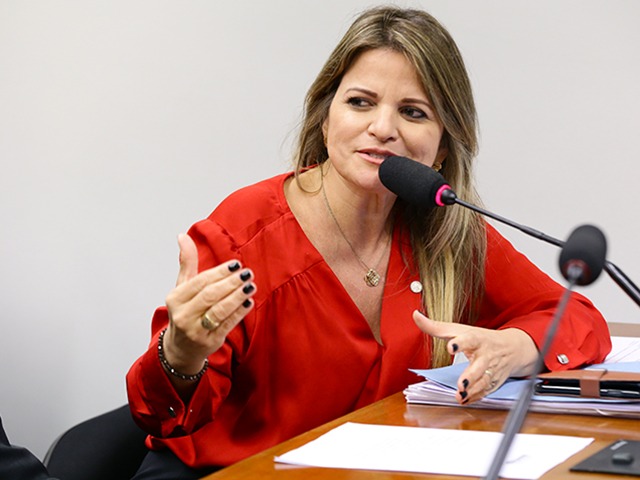 Imagem Ilustrando a Notícia: Flávia Morais, de novo o rosto da bancada goiana na Câmara