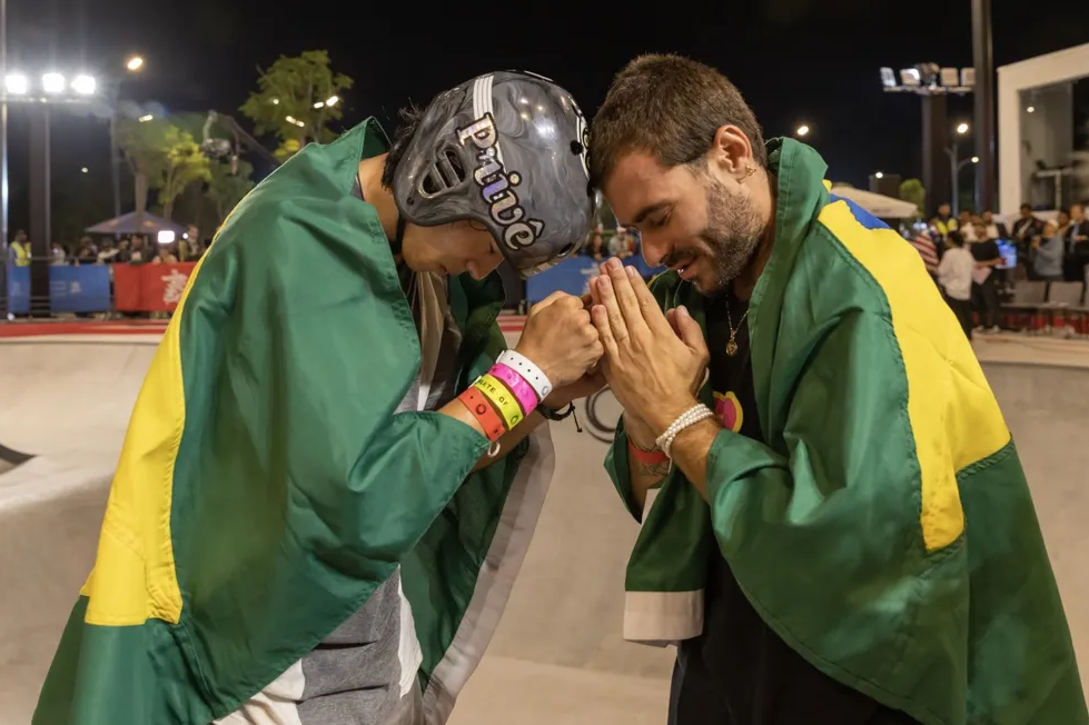 Imagem Ilustrando a Notícia: Dois atletas brasileiros são prata e bronze no Mundial de skate park