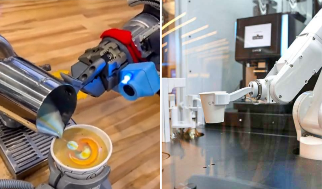 Imagem Ilustrando a Notícia: Fim das profissões? Vídeo mostra robô fazendo café e montando decoração sozinho
