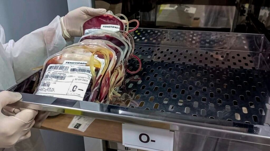 Imagem Ilustrando a Notícia: Bancos de sangue de Goiás estão em nível crítico