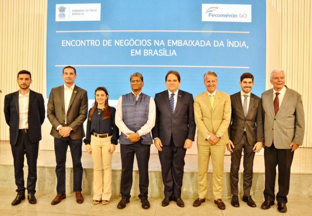Imagem Ilustrando a Notícia: Índia manifesta interesse em ampliar relações comerciais com Goiás