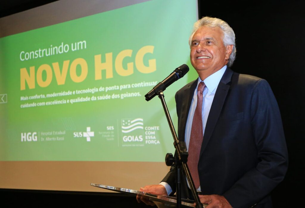 Imagem Ilustrando a Notícia: Caiado destina R$ 18 milhões para investimentos no HGG