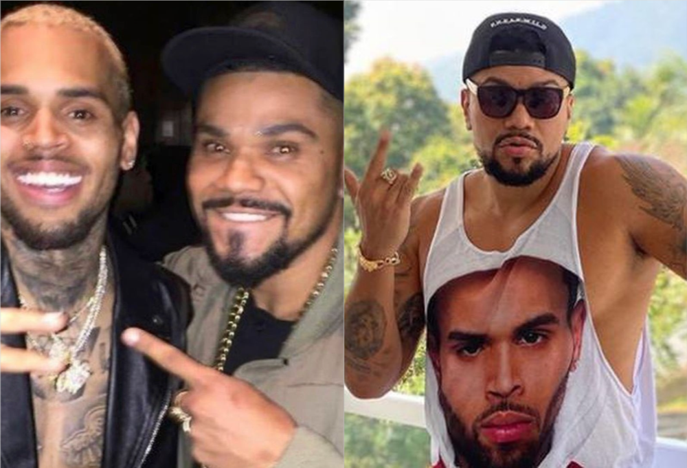 Imagem Ilustrando a Notícia: Chris Brown reage a meme e Naldo celebra: “O homem comentou”