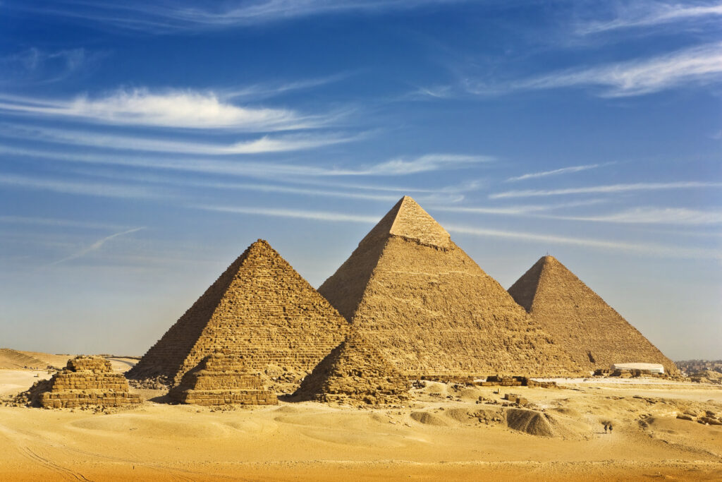Imagem Ilustrando a Notícia: Túnel secreto é descoberto em Grande Pirâmide de Gizé