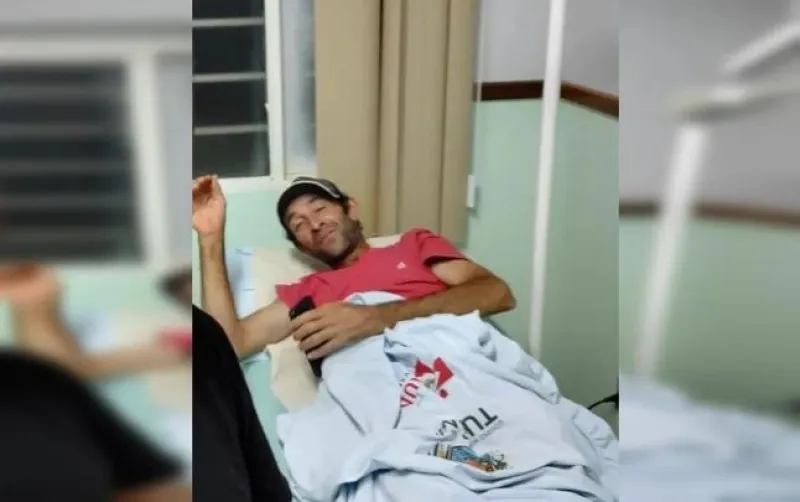 Imagem Ilustrando a Notícia: Durante internação, trabalhador rural conta que foi atacado por onça em fazenda de Goiás