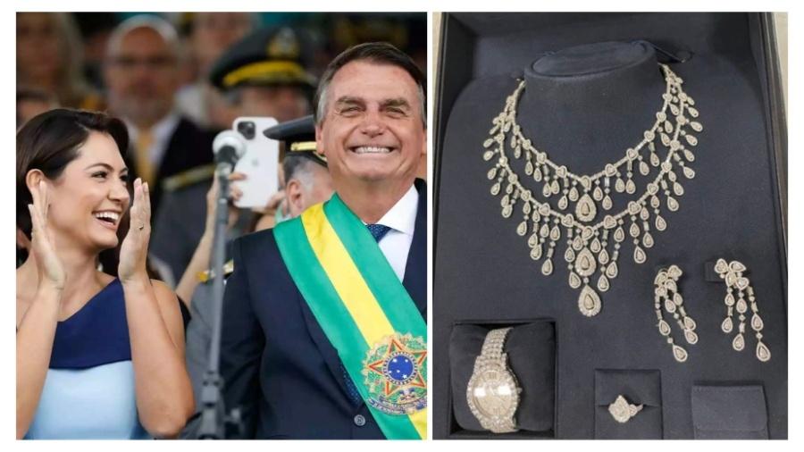 Imagem Ilustrando a Notícia: TCU dá prazo de 5 dias para Bolsonaro entregar joias