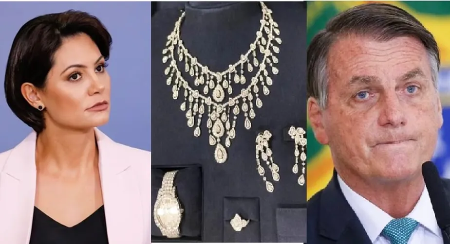 Imagem Ilustrando a Notícia: Receita vai investigar 2º pacote de joias enviadas para Bolsonaro