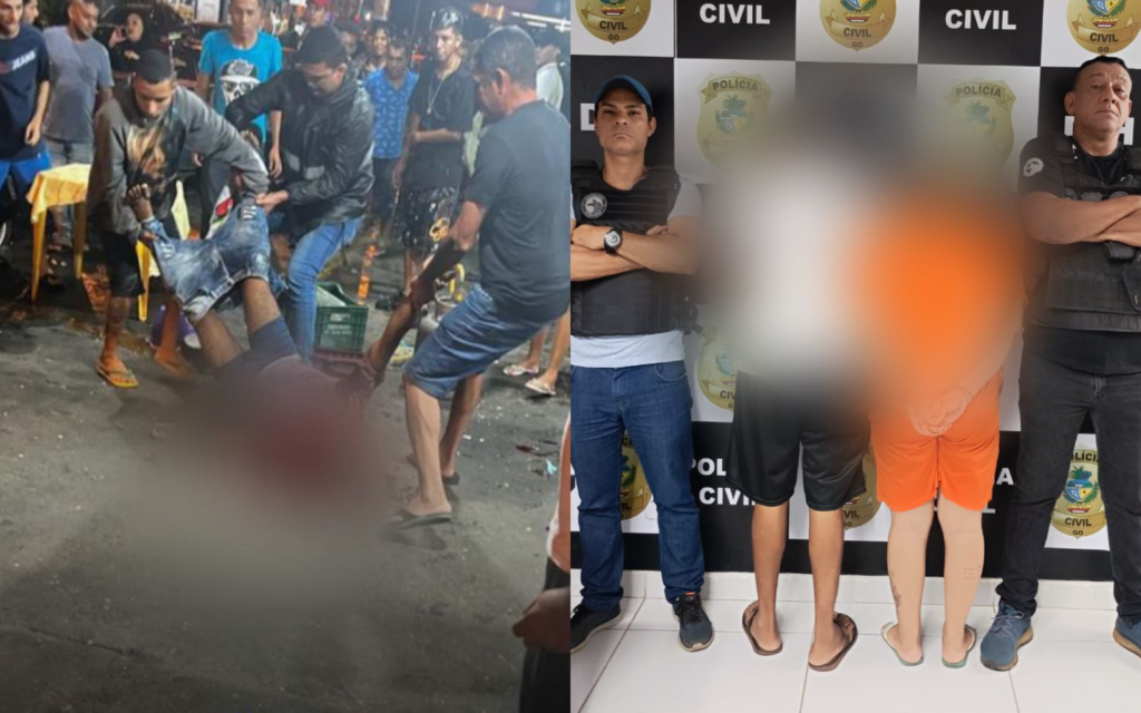 Imagem Ilustrando a Notícia: Polícia prende suspeitos de assassinar jovem em praça do setor Cândida de Morais; mandante continua foragido