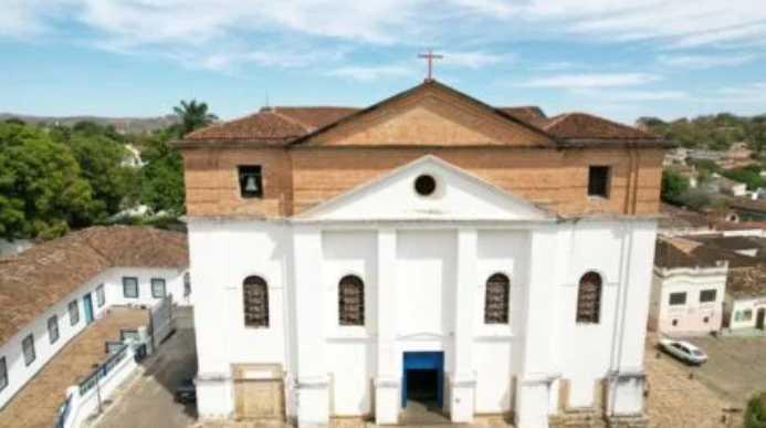 Imagem Ilustrando a Notícia: Catedral de Sant’Anna ganha revitalização, na cidade de Goiás