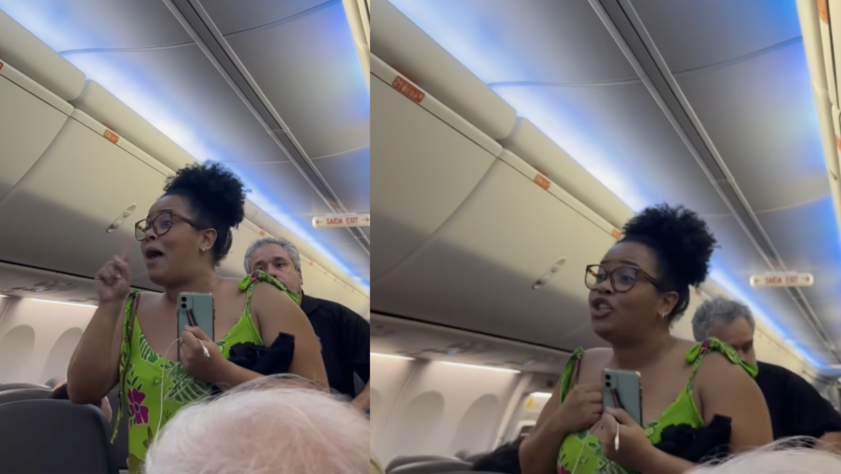 Imagem Ilustrando a Notícia: Mulher negra é expulsa de voo e empresa aérea é acusada de racismo